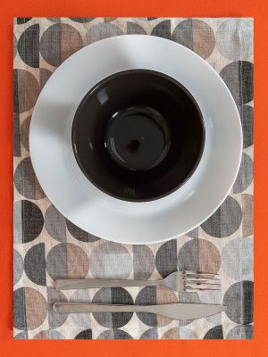 комплект 4 салфетки рефлекс грэй 40х30 см, 240-3099/2