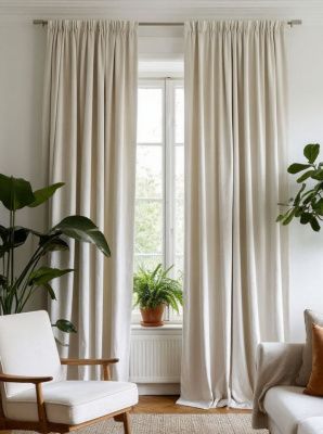 комплект штор ваниль 200x270 см - 2 шт, 777-511/02