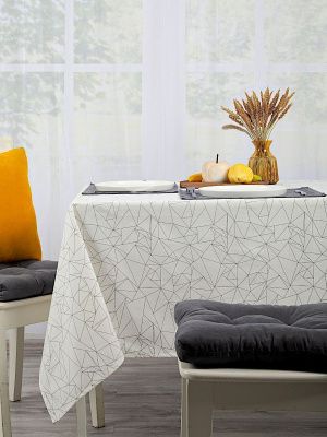 скатерть кухонная на стол оригами 130х220 см, 731-3019/1