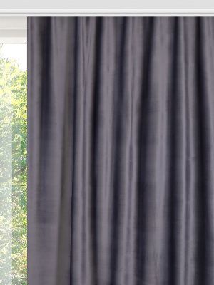 штора из бархата для спальни и гостиной базальт 200х270 см, 899-5018/52/2