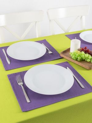 комплект 4 салфетки орхидея 40x30 см, 240-z131/1