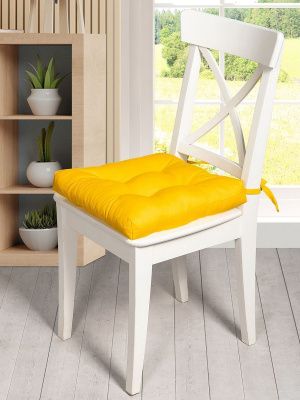 подушка на стул на завязках лючия 40x40 см, 705-z136/1