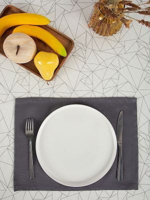 скатерть кухонная на стол оригами 130х220 см, 731-3019/1