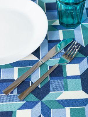 скатерть кухонная на стол прямоугольная клауди 136х220 см, 731-3045/1