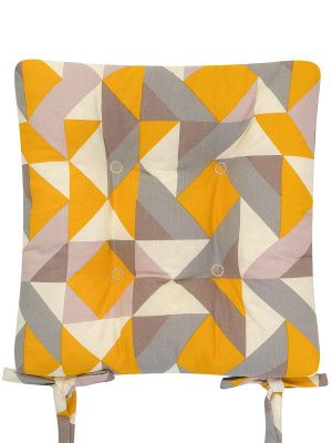 подушка на стул на завязках кордильеры 40x40 см, 105-2143/1/2
