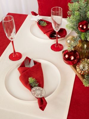 комплект скатерть + дорожка на стол триумф 130х170/40х140 см, 730-511/36-02