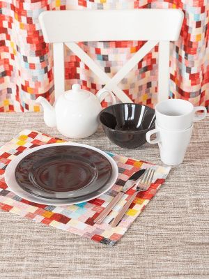 комплект 4 салфетки свайп 40х30 см, 240-3075/1