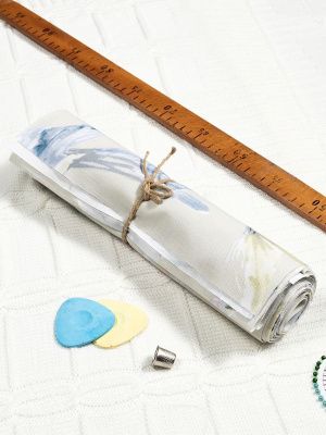 набор тканей для рукоделия и пэчворка райский сад 43х43 см - 4 шт, 104-1921
