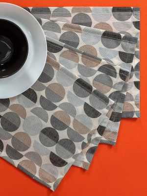 комплект 4 салфетки рефлекс грэй 40х30 см, 240-3099/2