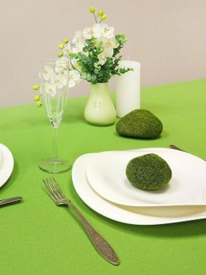 скатерть кухонная на стол прямоугольная флора 136х170 см, 232-z163/1