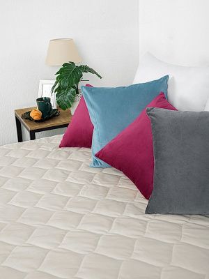 покрывало двуспальное на кровать жемчуг 220х240 см, 893-5018/01