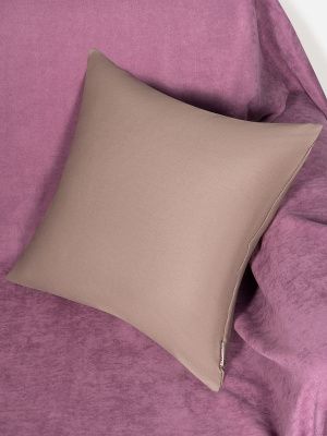 декоративная наволочка для подушки кокос 43х43 см, 202-z208/1
