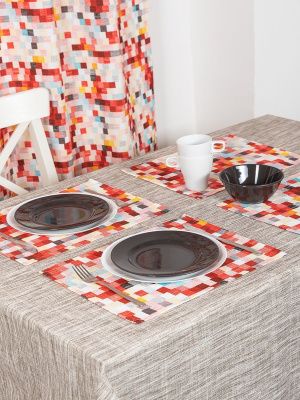 комплект 4 салфетки свайп 40х30 см, 240-3075/1