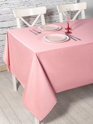 скатерть кухонная на стол прямоугольная пыльная роза вгмо 140x220 см, 131-z219/t