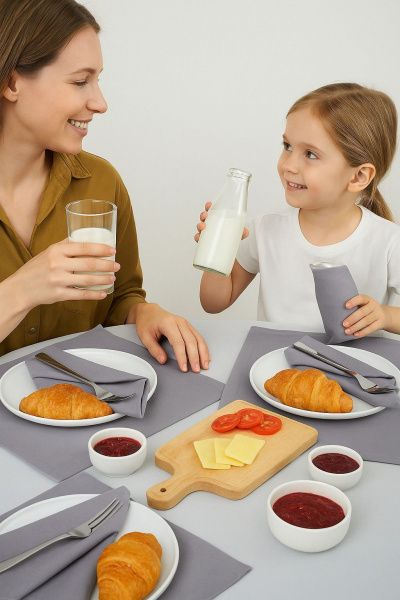 комплект 4 салфетки элефант 40х30 см, 740-511/52
