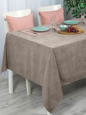 скатерть кухонная на стол брауни 130х220 см, 731-511/08