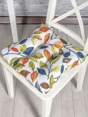 подушка на стул на завязках арджуна 40x40 см, 105-3097/1