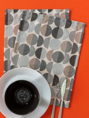 комплект 4 салфетки рефлекс грэй 40х30 см, 240-3099/2